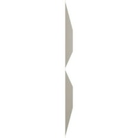 Ekena Millwork 5 8 W 5 8 H Aberdeen Endurawall Декоративен 3Д wallиден панел, Ultracover Satin Blossom White