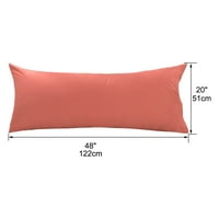 Единствени поволни цени 300TC цврсти египетски памучни перници за памук, тело во боја 20 48