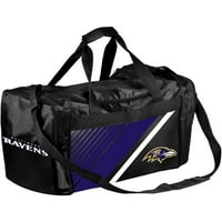 Засекогаш колекционерски производи - NFL Baltimore Ravens Ground Stripe Duffle Bag