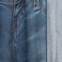 DesignArt „Сини фармерки колаж“ модерна и современа панел за завеси