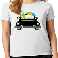 Графичка Америка лето плажа камион женска графичка маица