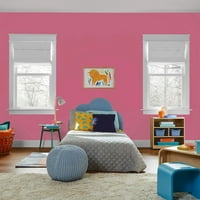 Класичен wallид за внатрешни работи и трим боја, розов, сатен, галон