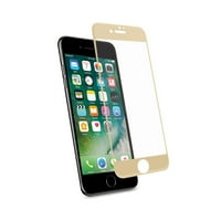Reiko безжичен каленски стаклен телефон заштитник на екранот на екранот iPhone 3D Curved Culle Coverage Templed стаклен екран заштитник во злато