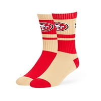 Сан Франциско 49ерс Вентворт екипаж чорапи од омилен фан