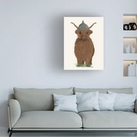 Фаб Фанки „Хајленд крава Викинг“ уметност