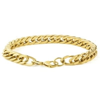 Крајбрежен накит Златен од нараквица за врски од не'рѓосувачки челик за линкови