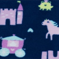 Gerber Baby & Toddler Girls Microfleece Plabte Sleeper Pajama