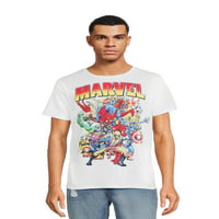 Marvel Charics Men's & Big Graphic Tee кошула, големини S-3XL