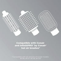 Infinitipro by conair четка за чување на прицврстување на главата дома или во движење