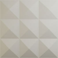 Ekena Millwork 5 8 W 5 8 H Benson Endurawall Декоративен 3Д wallиден панел, Ultracover Satin Blossom White