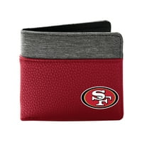 Littlearth NFL San Francisco 49ers Pebble Bil-Fold Wallet