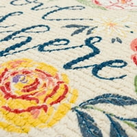 Mainstays Natures Trend Love е тука цветен кујнски килим, мулти-боја, 18 30