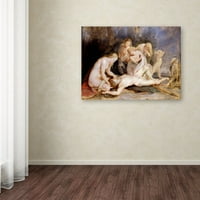 Венера на жалост Адонис сликарство платно уметничко печатење