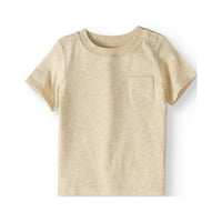 Цврста џебна маица на бебето момчиња