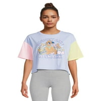 Scooby-Doo Women's Cupped Graphic Tee, големини XS-3XL