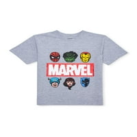 Зачудувајте ги маицата на Avengers Boys 4- Flip Sequin