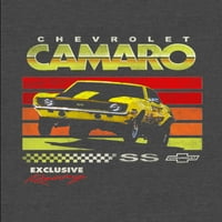 Chevrolet Camaro Boys Boys Chevy Racing Stripe Graphic Mair, 2-пакет, големини 4-18