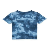Garanimals Baby Baby Tie Tie Print Mirte T-Shirt, големини 0 3M-24M