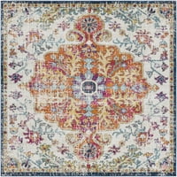 Уметнички ткајачи Харпуп Медалјон област килим, сина, плоштад 4 '