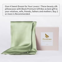 Уникатни поволни цени црница свилена перница мама маслиново зелена крал