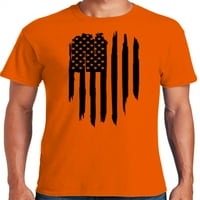 Графичка Америка 4-ти јули Ден на независност Американско знаме машко маица