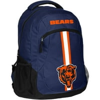 Засекогаш колекционерски NFL Chicago Bears Action Stripe лого ранец