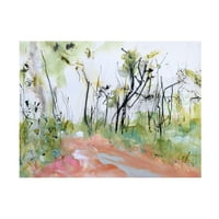 Ен Гордон „Огнена патека низ Лофтус Риџ“ платно уметност