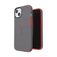 Спек iphone candyshell pro телефонски случај во Moody Grey и Turbo Red