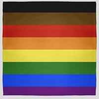 Едноставно Дејзи асексуално знаме на гордоста фрли ќебе